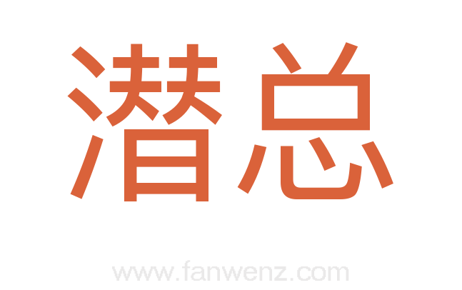潜总