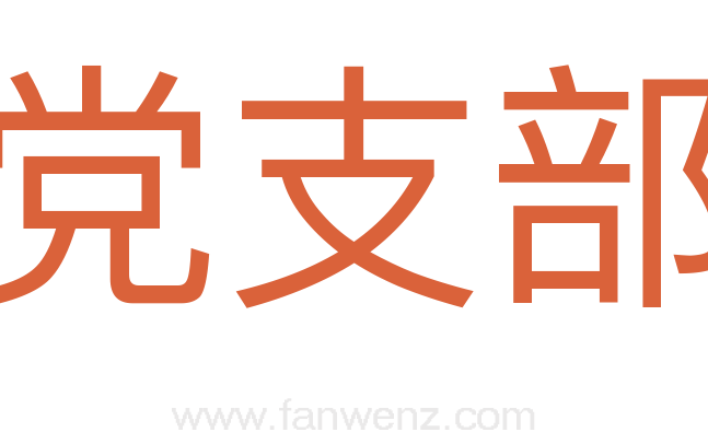 党支部