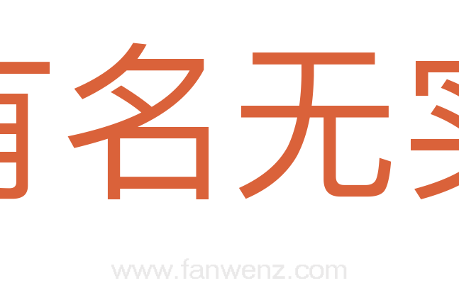 有名无实