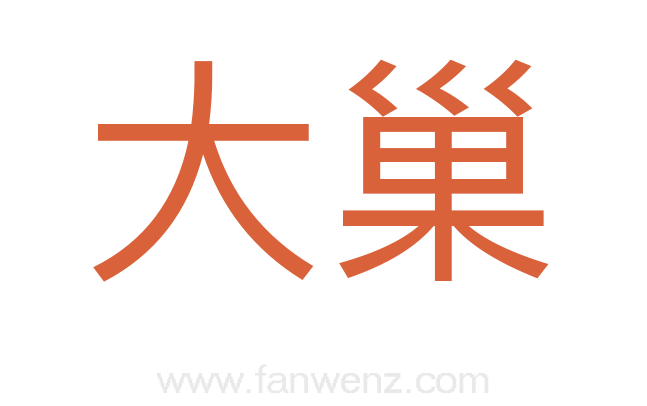 大巢
