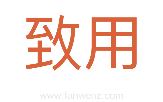 致用