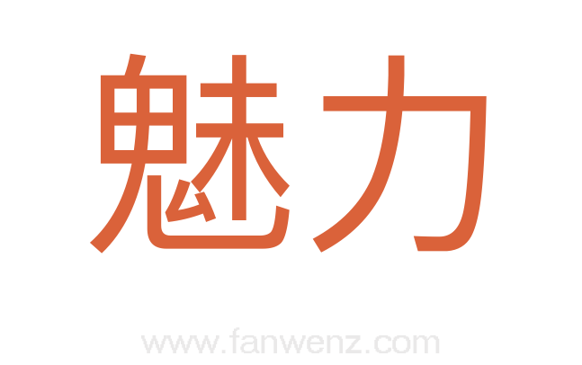 魅力