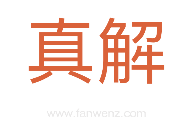 真解
