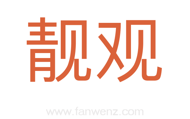 靓观