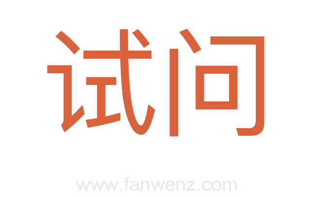 试问